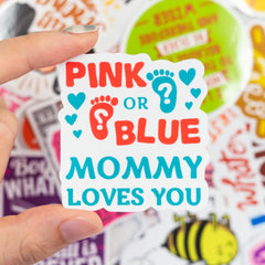50 Pcs Personalized Inspirational Vinyl Stickers Waterproof Cartoon Decals