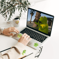 50 PCS Cute Frog Stickers