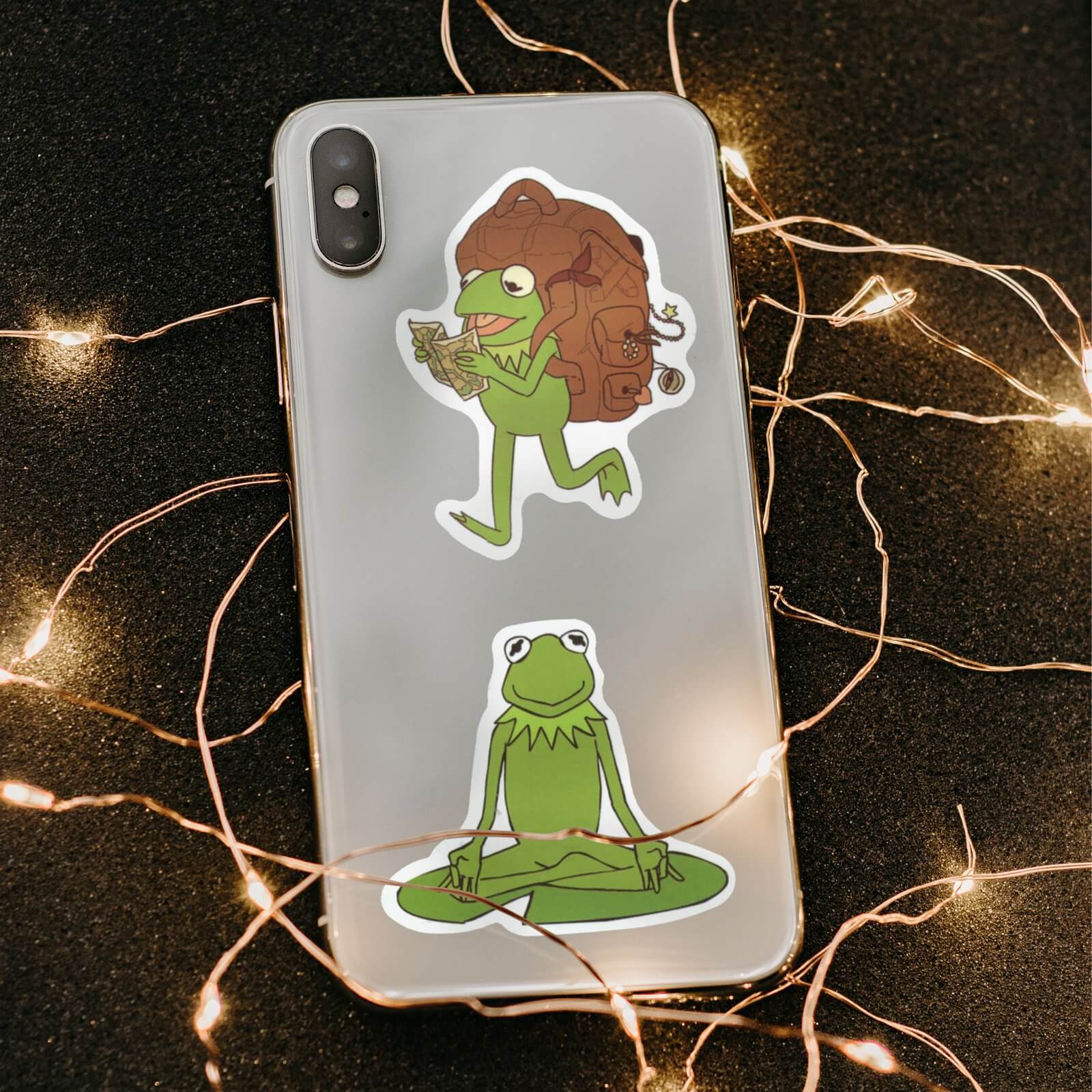 50 PCS Cute Frog Stickers