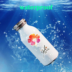 50 PCS Flower Stickers