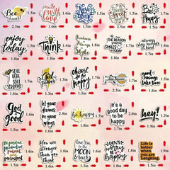50 PCS Inspirational Stickers