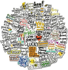 50 PCS Inspirational Stickers