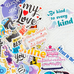 50 PCS Shine Bright Stickers