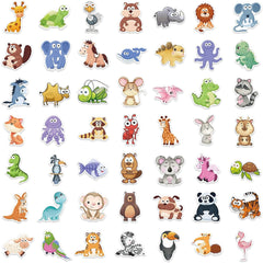 100 PCS Cute Animal Theme Stickers