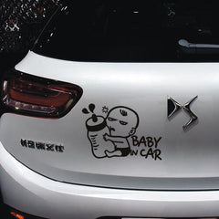 Baby In Car Stickerf or Cars Windows Baby Safety Car Signs (2 PCS)
