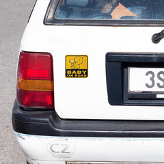 Baby On Board Sticker Car - Reflective Safety Sign Waterproof Sticker