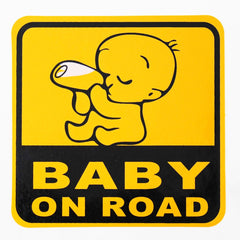 Baby On Board Sticker Car - Reflective Safety Sign Waterproof Sticker