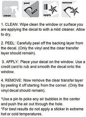 Baby on Board Sticker for Cars Windows and Bumpers