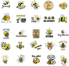 50 PCS Bee Inspirational Stickers 
