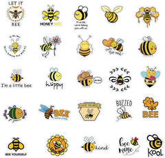 50 PCS Bee Inspirational Stickers 