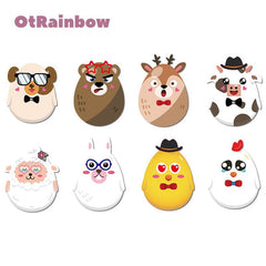 DIY Cute Animal Educational Stickers Cartoon Reuseable Stickers for Kids