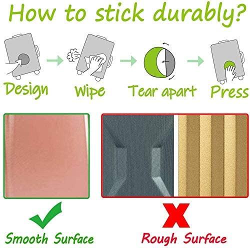 50 PCS Strawberry Cow Waterproof Stickers